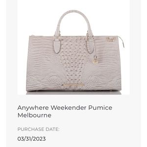 Brahmin Anywhere Weekender Bag